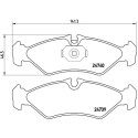 Jeu de 4 plaquettes de frein BREMBO P 50 081