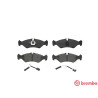Jeu de 4 plaquettes de frein BREMBO P 50 081