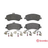Jeu de 4 plaquettes de frein BREMBO P 50 086