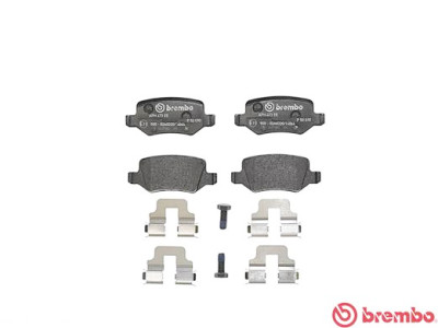 Jeu de 4 plaquettes de frein BREMBO P 50 090