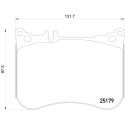 Jeu de 4 plaquettes de frein BREMBO P 50 095