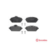 Jeu de 4 plaquettes de frein BREMBO P 50 118