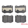 Jeu de 4 plaquettes de frein BREMBO P 50 120