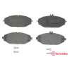 Jeu de 4 plaquettes de frein BREMBO P 50 124