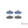 Jeu de 4 plaquettes de frein BREMBO P 52 015