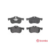 Jeu de 4 plaquettes de frein BREMBO P 52 017
