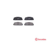 Jeu de 4 plaquettes de frein BREMBO P 54 003