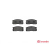Jeu de 4 plaquettes de frein BREMBO P 54 009