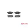Jeu de 4 plaquettes de frein BREMBO P 54 016