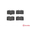 Jeu de 4 plaquettes de frein BREMBO P 54 019