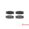 Jeu de 4 plaquettes de frein BREMBO P 54 024