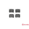Jeu de 4 plaquettes de frein BREMBO P 54 026