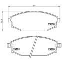 Jeu de 4 plaquettes de frein BREMBO P 54 027