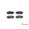 Jeu de 4 plaquettes de frein BREMBO P 54 028