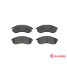 Jeu de 4 plaquettes de frein BREMBO P 54 033