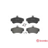 Jeu de 4 plaquettes de frein BREMBO P 54 036