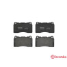 Jeu de 4 plaquettes de frein BREMBO P 54 040