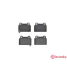 Jeu de 4 plaquettes de frein BREMBO P 54 052