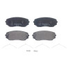 Jeu de 4 plaquettes de frein BREMBO P 54 059