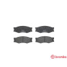 Jeu de 4 plaquettes de frein BREMBO P 56 014