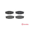 Jeu de 4 plaquettes de frein BREMBO P 56 015