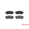 Jeu de 4 plaquettes de frein BREMBO P 56 021