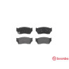Jeu de 4 plaquettes de frein BREMBO P 56 027