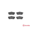Jeu de 4 plaquettes de frein BREMBO P 56 029