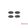 Jeu de 4 plaquettes de frein BREMBO P 56 032