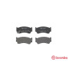 Jeu de 4 plaquettes de frein BREMBO P 56 033