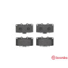 Jeu de 4 plaquettes de frein BREMBO P 56 034