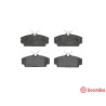 Jeu de 4 plaquettes de frein BREMBO P 56 036