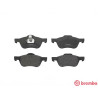 Jeu de 4 plaquettes de frein BREMBO P 56 037