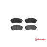 Jeu de 4 plaquettes de frein BREMBO P 56 039
