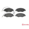 Jeu de 4 plaquettes de frein BREMBO P 56 042