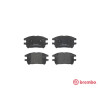 Jeu de 4 plaquettes de frein BREMBO P 56 050
