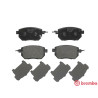 Jeu de 4 plaquettes de frein BREMBO P 56 051