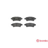 Jeu de 4 plaquettes de frein BREMBO P 56 060