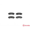 Jeu de 4 plaquettes de frein BREMBO P 56 063