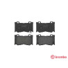 Jeu de 4 plaquettes de frein BREMBO P 56 084