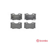 Jeu de 4 plaquettes de frein BREMBO P 56 085