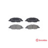 Jeu de 4 plaquettes de frein BREMBO P 56 088