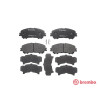 Jeu de 4 plaquettes de frein BREMBO P 56 099