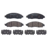Jeu de 4 plaquettes de frein BREMBO P 56 118