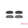 Jeu de 4 plaquettes de frein BREMBO P 59 015