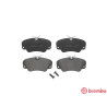 Jeu de 4 plaquettes de frein BREMBO P 59 016