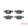 Jeu de 4 plaquettes de frein BREMBO P 59 019