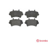 Jeu de 4 plaquettes de frein BREMBO P 59 039