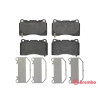 Jeu de 4 plaquettes de frein BREMBO P 59 079