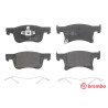 Jeu de 4 plaquettes de frein BREMBO P 59 083